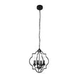 Load image into Gallery viewer, Farmhouze Lighting-Farmhouse Rustic 4-Light Lantern Pendant Lighting-Pendant-Black-