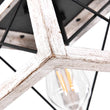 Load image into Gallery viewer, Farmhouze Lighting-Farmhouse Square Cage Flush Mount Ceiling Light-Ceiling Light-Brown-