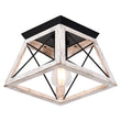 Load image into Gallery viewer, Farmhouze Lighting-Farmhouse Square Cage Flush Mount Ceiling Light-Ceiling Light-White-