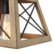 Load image into Gallery viewer, Farmhouze Lighting-Farmhouse Wood Lantern Single Pendant Light-Pendant-Brown-