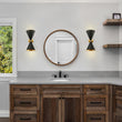 Load image into Gallery viewer, Farmhouze Lighting-Mid Century 2-Light Cone Wall Sconce-Wall Sconce-Default Title-