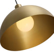 Load image into Gallery viewer, Farmhouze Lighting-Mid-century Single Light Brass Dome Pendant-Pendant-Default Title-
