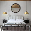 Load image into Gallery viewer, Farmhouze Lighting-Mid-Century Single Light Brass Dome Pendant-Pendant-Default Title-