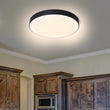 Load image into Gallery viewer, Farmhouze Lighting-Ultra-thin Round Flush Mount Ceiling Light-Ceiling Light-11"-Black