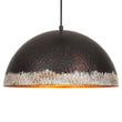 Load image into Gallery viewer, 1-Light Industrial Dark Black Bronze Iron Dome Ktichen Pendant

