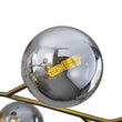 Load image into Gallery viewer, 12-Light Smoked Glass Bubble Branch Semi Flush Mount
