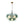 Load image into Gallery viewer, 6-Light Dimmable Cluster Glass Globe Green Bubble Chandelier
