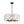 Load image into Gallery viewer, French Country Luxe Glass Flower Round Drum Cage Chandelier
