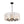 Load image into Gallery viewer, French Country Luxe Glass Flower Round Drum Cage Chandelier
