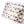 Load image into Gallery viewer, French Country Luxe Glass Flower Round Drum Cage Chandelier
