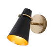 Load image into Gallery viewer, Mid-Century 1-Light Metal Adjutable Cone Wall Light

