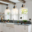 Load image into Gallery viewer, Mid-Century 1-Light Metal Adjutable Cone Wall Light

