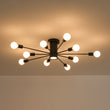 Load image into Gallery viewer, Modern Linear Sputnik Semi Flush Mount Ceiling Light
