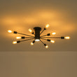 Load image into Gallery viewer, Modern Linear Sputnik Semi Flush Mount Ceiling Light
