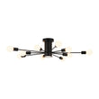 Load image into Gallery viewer, Modern Linear Sputnik Semi Flush Mount Ceiling Light
