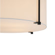 Load image into Gallery viewer, Boho 4-Light Fabric Drum Cage Semi Flush Ambient Lighting
