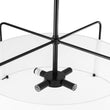 Load image into Gallery viewer, Boho 4-Light Fabric Drum Cage Semi Flush Ambient Lighting
