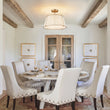 Load image into Gallery viewer, French Bleached Woven String Drum Lantern Ceiling Light
