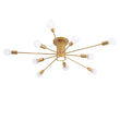 Load image into Gallery viewer, Modern Linear Sputnik Semi Flush Mount Ceiling Light
