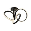 Load image into Gallery viewer, Contemporary Designer Twisted Strip Dimmable LED Ceiling Light
