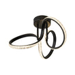 Load image into Gallery viewer, Contemporary Designer Twisted Strip Dimmable LED Ceiling Light
