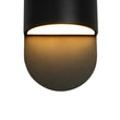 Load image into Gallery viewer, Contemporary Simple Black Metal Oval Outdoor Wall Light
