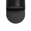 Load image into Gallery viewer, Contemporary Simple Black Metal Oval Outdoor Wall Light
