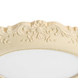 Load image into Gallery viewer, Farmhouse Beige Carved Resin LED Flush Mount Ceiling Light
