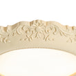 Load image into Gallery viewer, Farmhouse Beige Carved Resin LED Flush Mount Ceiling Light
