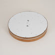 Load image into Gallery viewer, Farmhouse Walnut Dimmable LED Round Flush Mount Light
