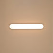 Load image into Gallery viewer, Farmhouse Walnut Grain Dimmable LED Long Oval Flush Mount Light
