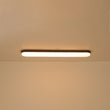 Load image into Gallery viewer, Farmhouse Walnut Grain Dimmable LED Long Oval Flush Mount Light
