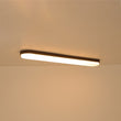 Load image into Gallery viewer, Farmhouse Walnut Grain Dimmable LED Long Oval Flush Mount Light
