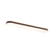 Load image into Gallery viewer, Farmhouse Walnut Grain Dimmable LED Long Oval Flush Mount Light
