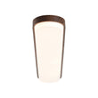 Load image into Gallery viewer, Farmhouse Walnut Grain Dimmable LED Long Oval Flush Mount Light
