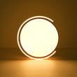 Load image into Gallery viewer, Farmhouse Wood Grain Dimmable LED Round Flush Mount

