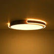 Load image into Gallery viewer, Farmhouse Wood Grain Dimmable LED Round Flush Mount
