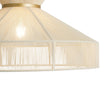 Load image into Gallery viewer, French Country Bleached String Round Woven Cage Pendant
