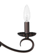 Load image into Gallery viewer, French Farmhouse Aged Bronze Candle Style Dual Mount Chandelier
