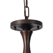 Load image into Gallery viewer, French Farmhouse Aged Bronze Candle Style Dual Mount Chandelier

