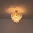 Load image into Gallery viewer, French Luxury Opal Swirl Glass Round Tiered Chandelier
