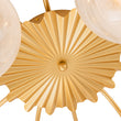 Load image into Gallery viewer, Glam 12-Light Sputnik Milky Mist Glass Bubble Semi Flush
