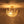 Load image into Gallery viewer, Glam Glass Flower Vine Gold Cage Semi Flush Ceiling Light
