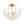 Load image into Gallery viewer, Glam Glass Flower Vine Gold Cage Semi Flush Ceiling Light
