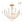 Load image into Gallery viewer, Glam Glass Flower Vine Gold Cage Semi Flush Ceiling Light
