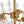Load image into Gallery viewer, Glam Glass Flower Vine Gold Cage Semi Flush Ceiling Light
