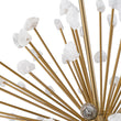 Load image into Gallery viewer, Glam 6-Light Marble Accents Sphere Firework Chandelier
