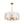Load image into Gallery viewer, French Country Luxe Glass Flower Round Drum Cage Chandelier
