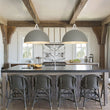 Load image into Gallery viewer, Shaker Minimalist 1-Light Iron Dome Kitchen Pendant
