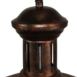 Industrial Single Dome Pendant Light